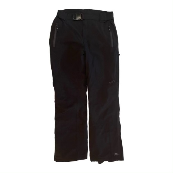 Trespass 'TRE03 Alden' TP100 Performance Ski Snow Pants Unisex Black Winter - Picture 1 of 14